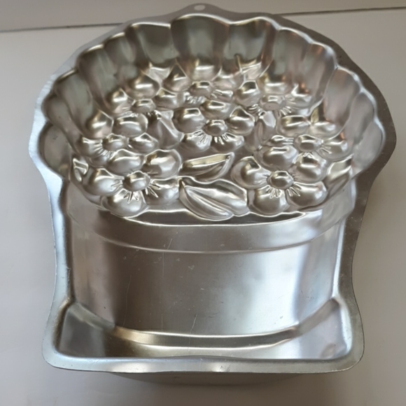 Vintage 2105-2030 Wilton Flower Pot Cake Pan - Picture 9 of 9